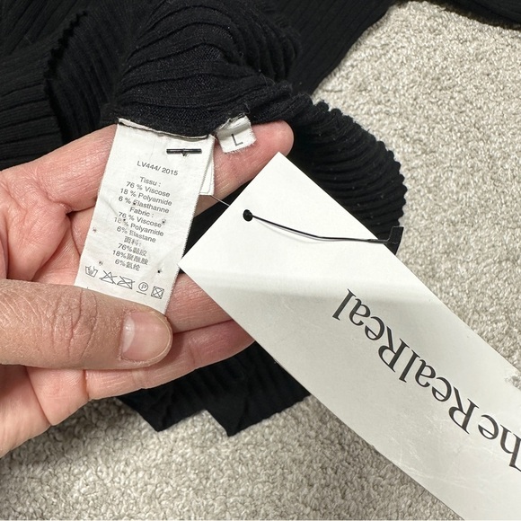 Louis Vuitton Uniform Women’s Turtleneck Sweater Longsleeve Classic in Black L - Picture 10 of 13